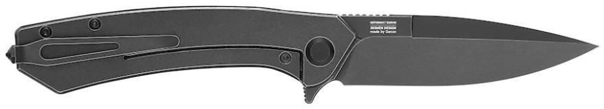 Ніж складаний Adimanti by Ganzo Skimen design Титановий/Чорний - фото 3 Ніж складаний Adimanti by Ganzo Skimen design Титановий/Чорний - фото 3