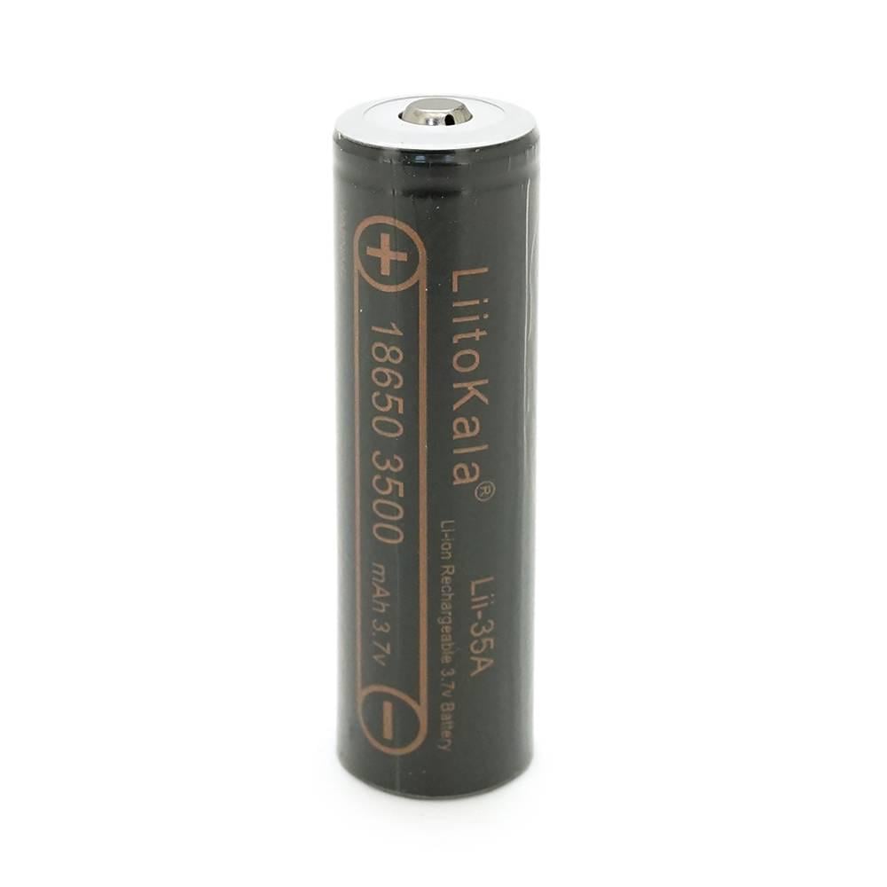 Акумулятор 18650 Li-Ion LiitoKala Lii-35A-JT 3500 mAh 3,7V Black (38697)