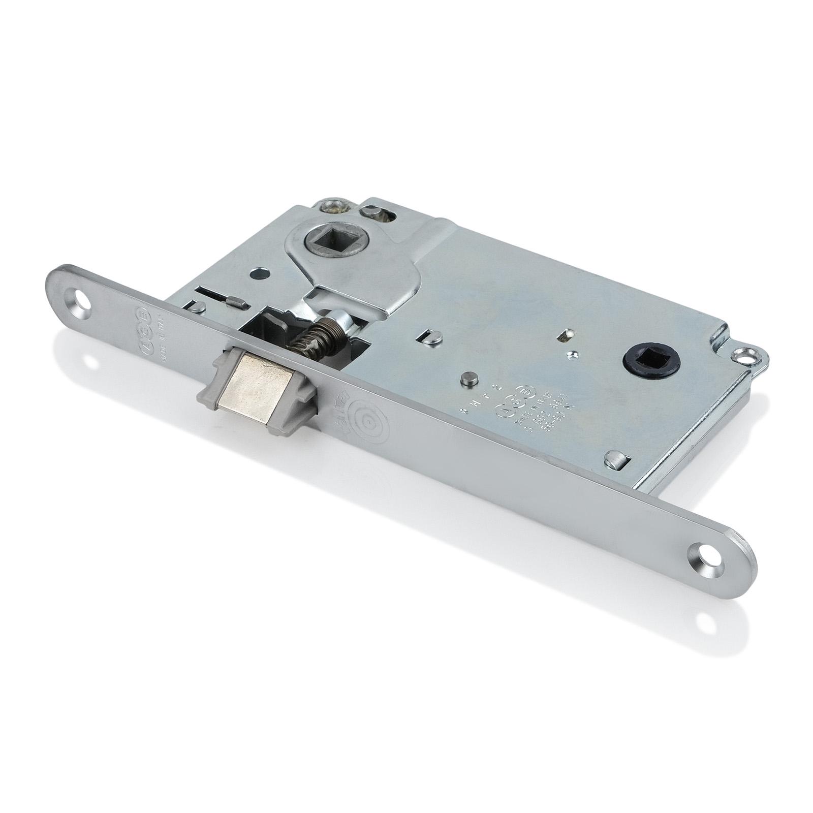 Замок врезной межкомнатный AGB Centro WC 90/50 мм Хром матовый (B01013.50.34) - фото 2 Замок врезной межкомнатный AGB Centro WC 90/50 мм Хром матовый (B01013.50.34) - фото 2