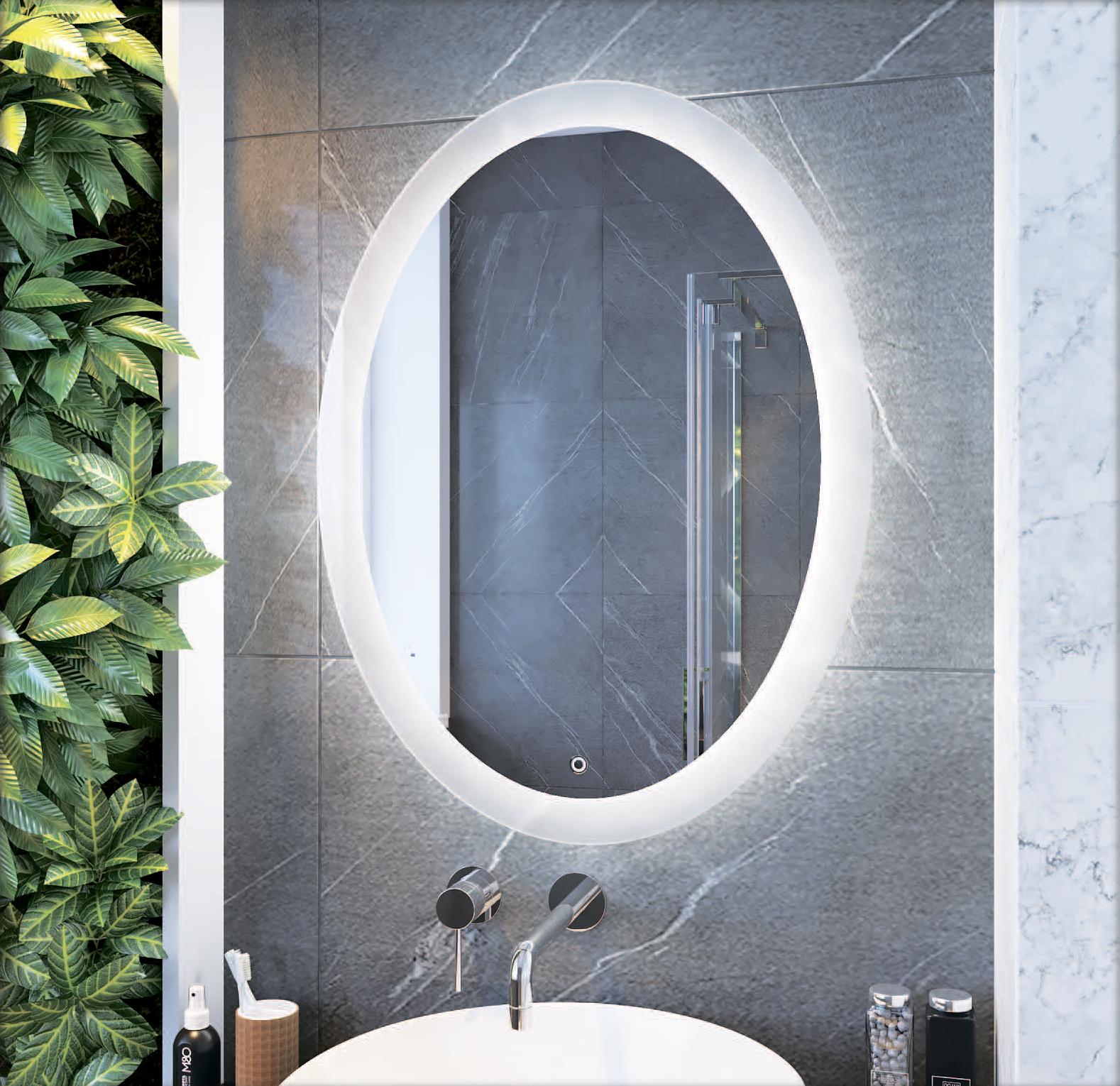 Зеркало Led DecorLed Kadis с подсветкой в ванную комнату 600x800 (ZSL-022) Зеркало Led DecorLed Kadis с подсветкой в ванную комнату 600x800 (ZSL-022)