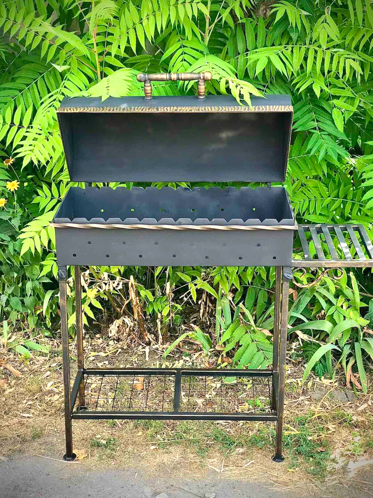 Мангал Сундук кований (14251008) - фото 5 Мангал Сундук кований (14251008) - фото 5