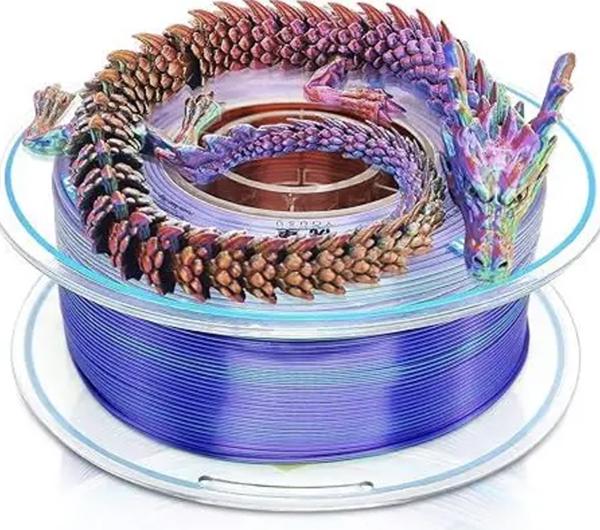 Пластик для 3D-принтера KINGROON PLA Silk Green Purple Copper (YMX0171) Пластик для 3D-принтера KINGROON PLA Silk Green Purple Copper (YMX0171)