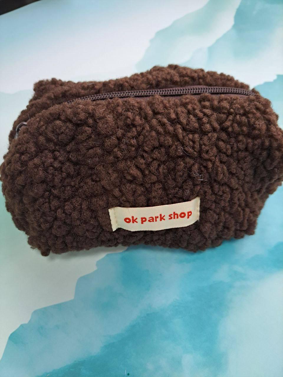Косметичка м'яка Ok Park Shop Шоколадний (2515219809)
