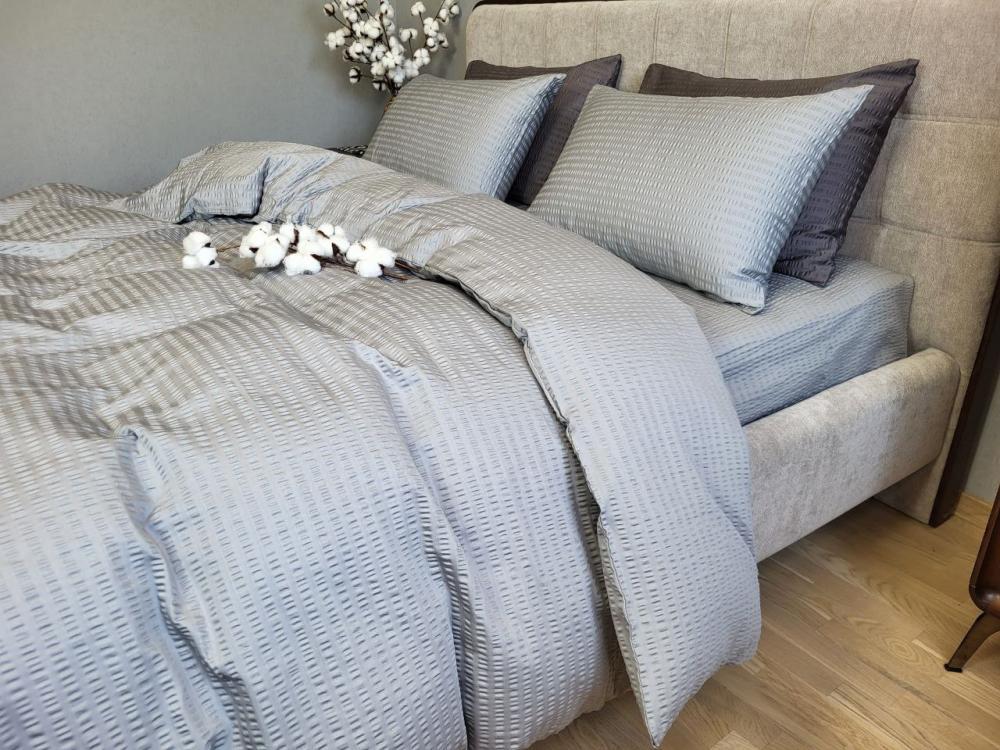 Комплект постельного белья Кис S2020 сатин Premium Gofre полуторный/наволочки 50х70/70х70 см (6472) - фото 1 Комплект постельного белья Кис S2020 сатин Premium Gofre полуторный/наволочки 50х70/70х70 см (6472) - фото 1