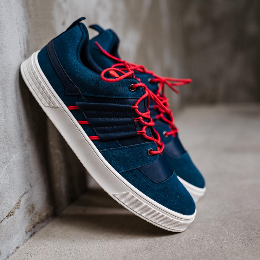 Кеды мужские South Mason р. 42 Navy/Red - фото 4