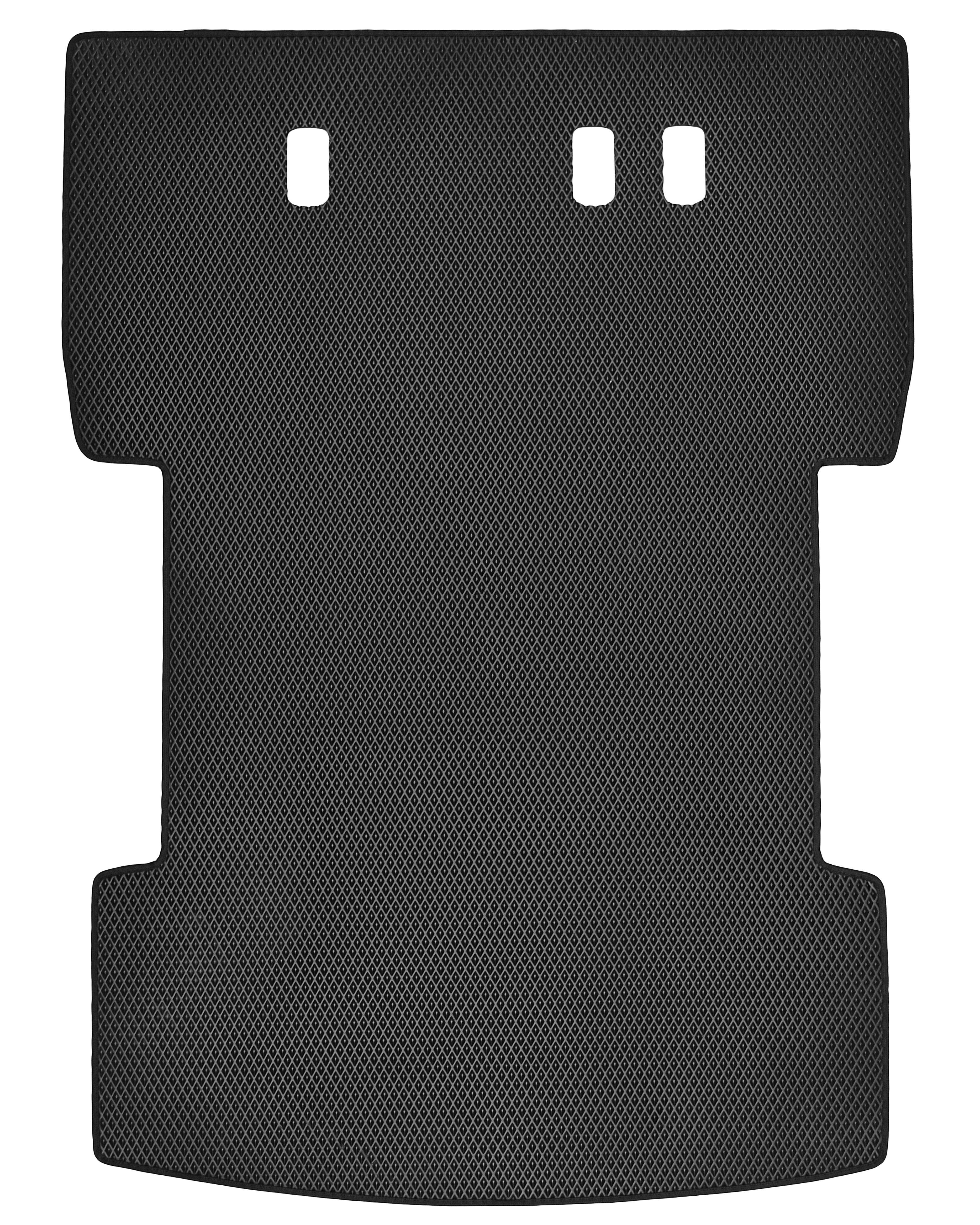 Коврик в багажник Kinetic для Volkswagen Caddy Maxi 2016+ 7 мест EVA-полимерный Черный (164340)