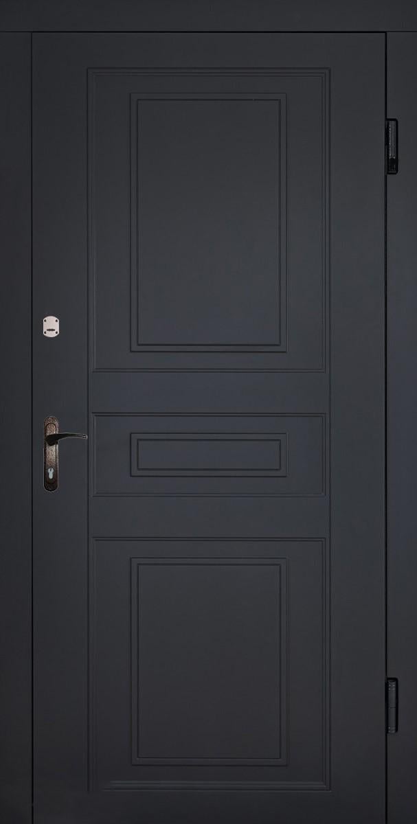 Двері вхідні праві MSM Вулкан 2 замки метал 1,2 мм МДФ Сірий Двері вхідні праві MSM Вулкан 2 замки метал 1,2 мм МДФ Сірий