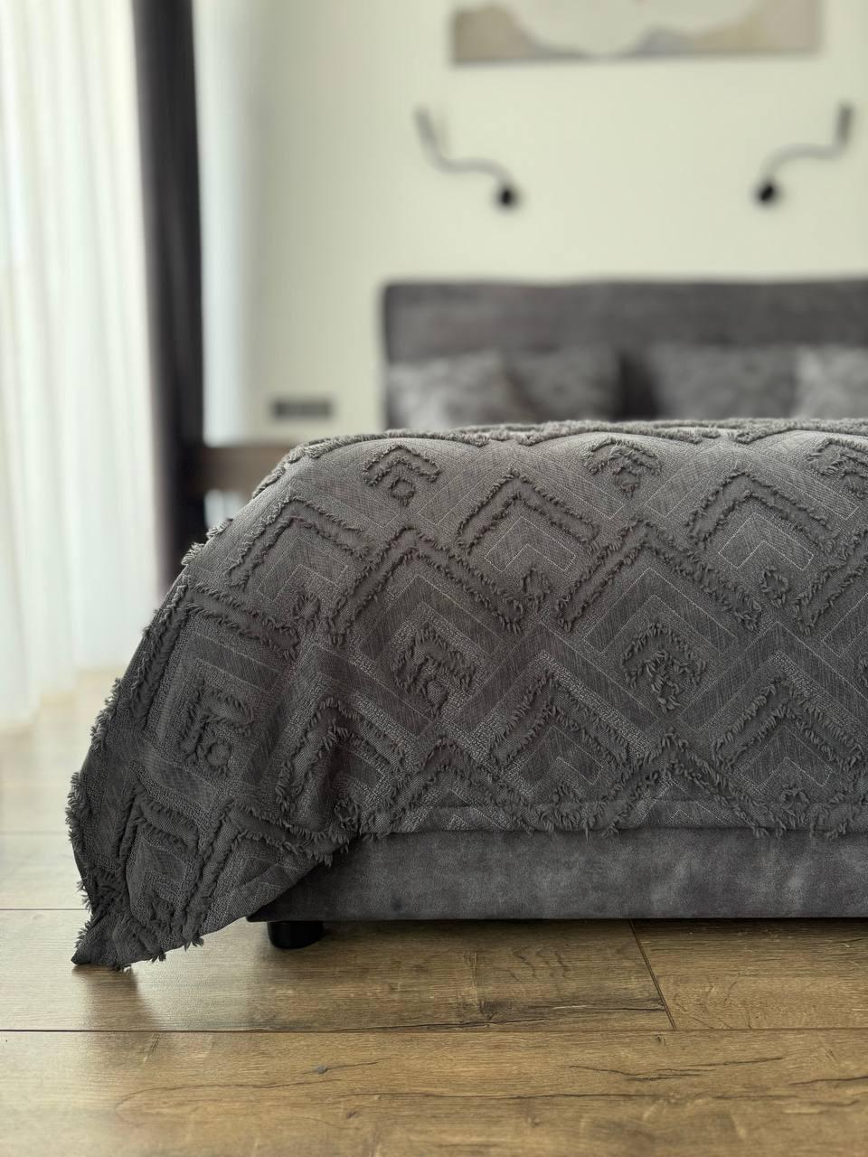 Покривало Бйорк 240x250 см Графітовий (23743-10-240x250cm) - фото 2