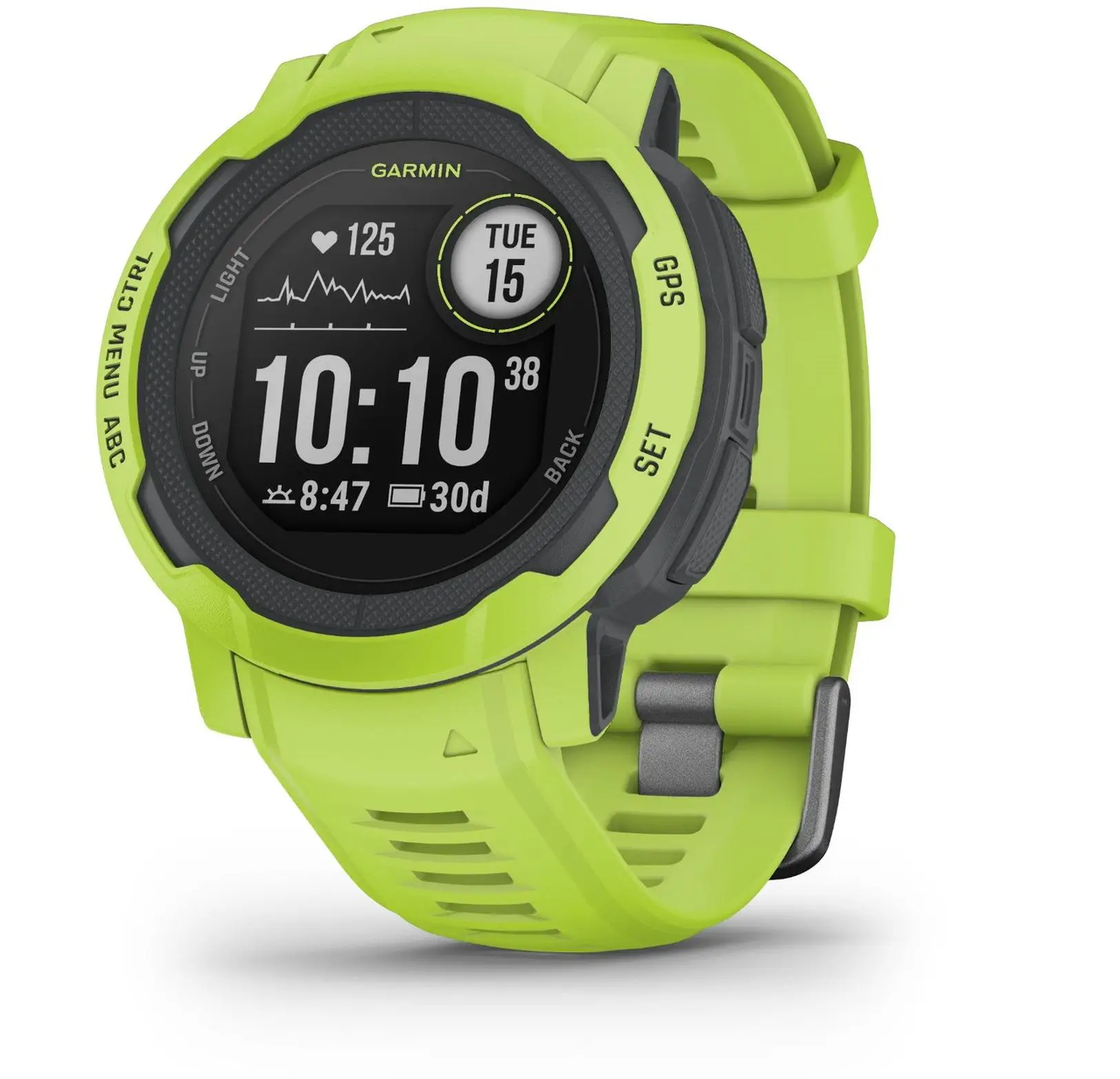 Смарт-годинник Garmin Instinct 2 Standard Edition Electric Lime (010-02626-01/11)