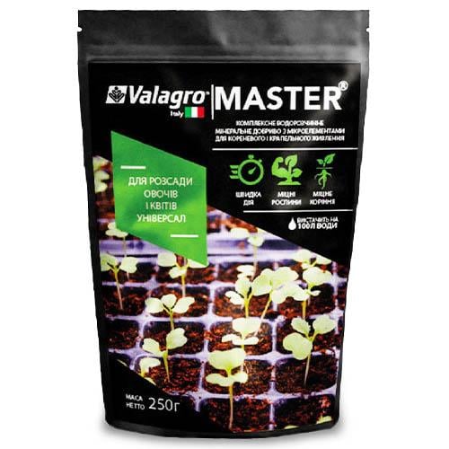 Удобрение Florium Master NPK 13.40.13 для рассады овощей и цветов 250 г (18311)