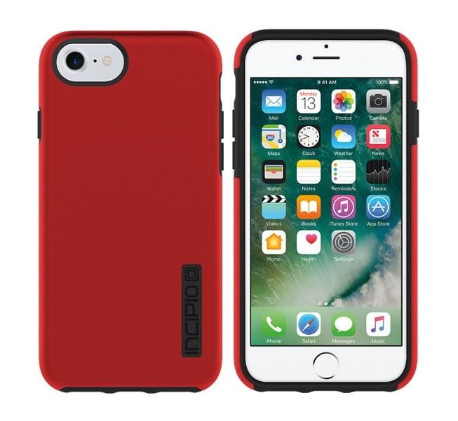 Противоударный двойной чехол Incipio DualPro для Iphone 6/6S/7/8/SE 2020 Iridescent Red-Black