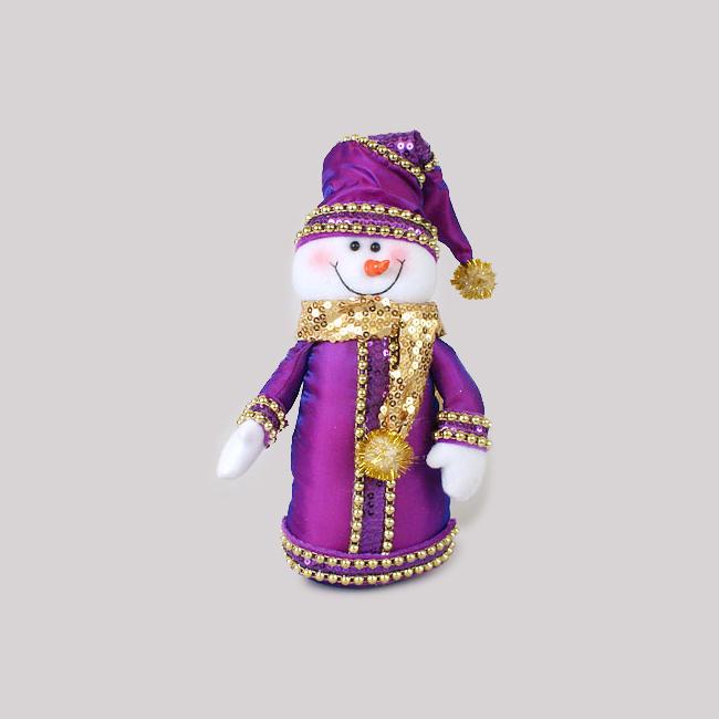 Мягкая игрушка новогодняя BonaDi Снеговик (SN30-21) Мягкая игрушка новогодняя BonaDi Снеговик (SN30-21)