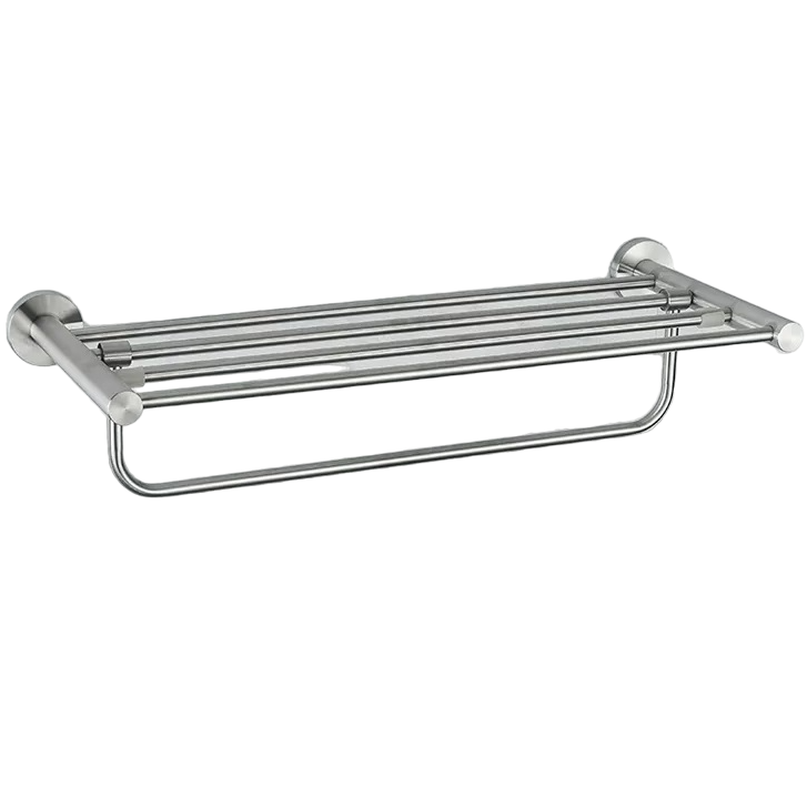 Тримач для рушників Frap F30124 з полицею Сатин (126683)