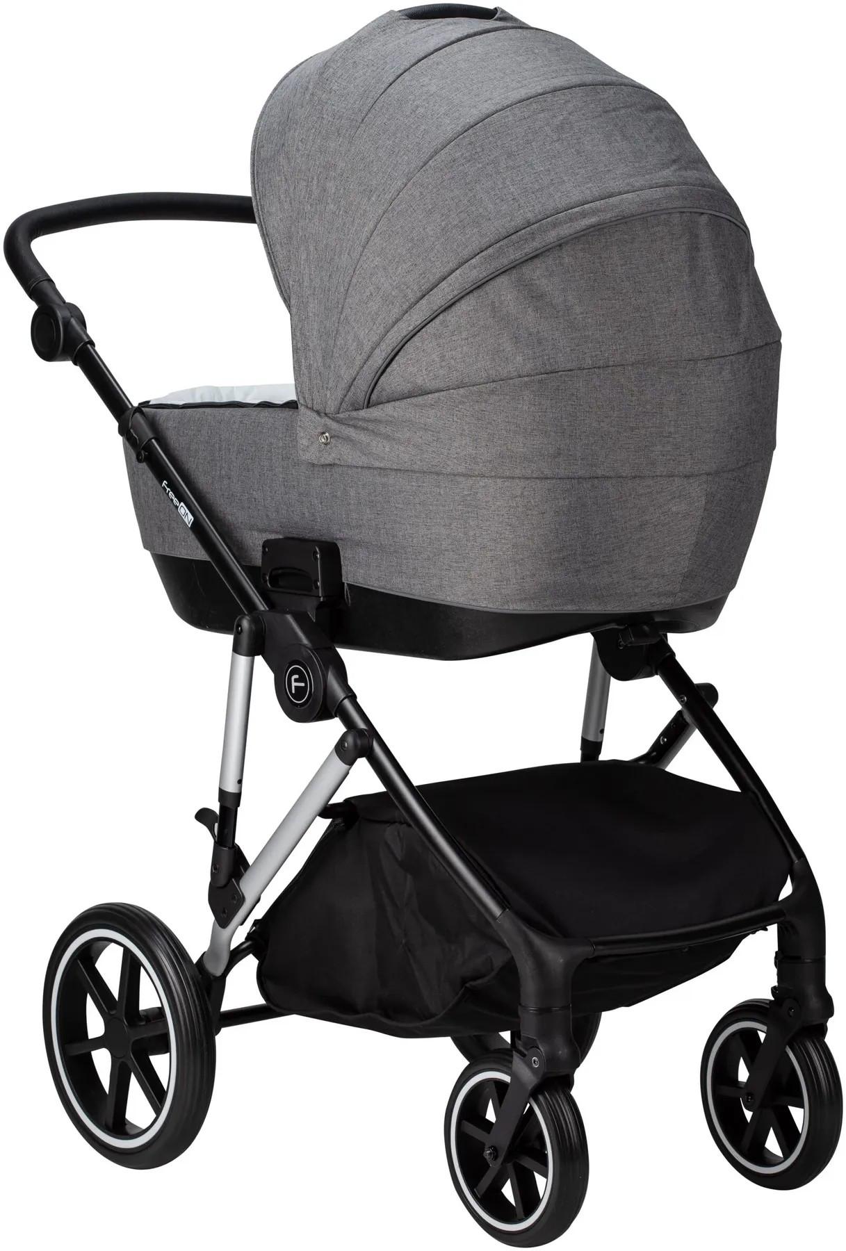 Коляска для дитини FreeON Zen DeLuxe 4в1 Dark Grey (sel30_24164) - фото 2