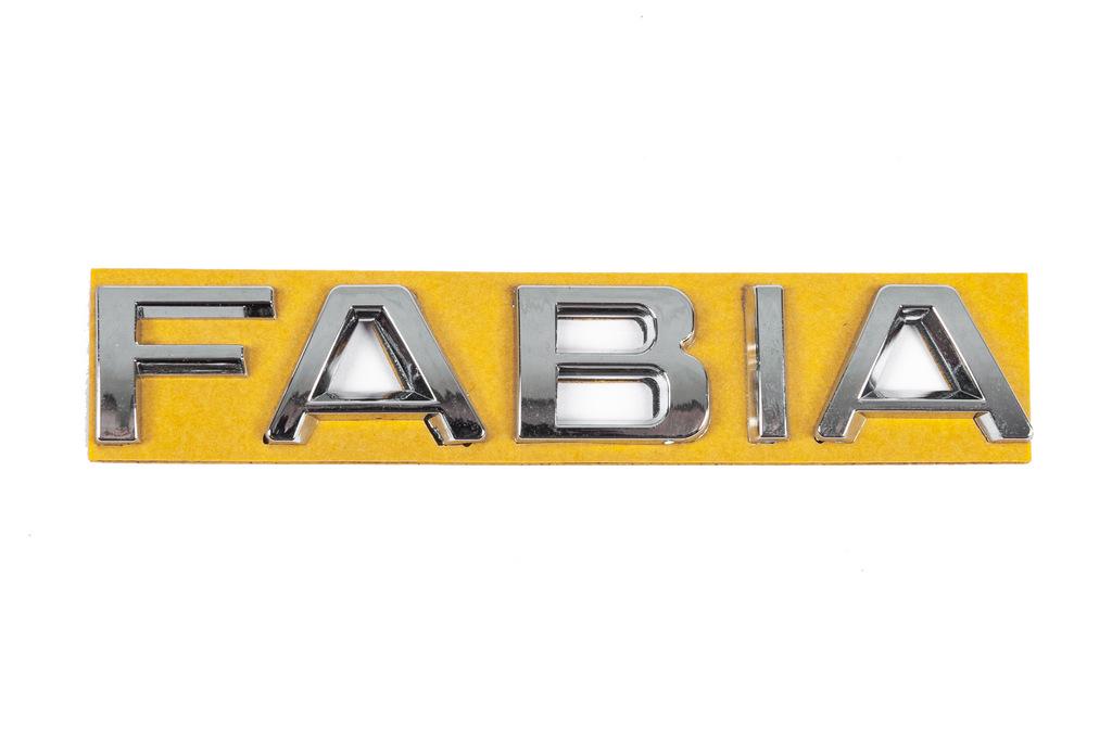 Надпись Fabia Davs Auto для Skoda Fabia 2014-2021 гг. abs-пластик Хром Надпись Fabia Davs Auto для Skoda Fabia 2014-2021 гг. abs-пластик Хром