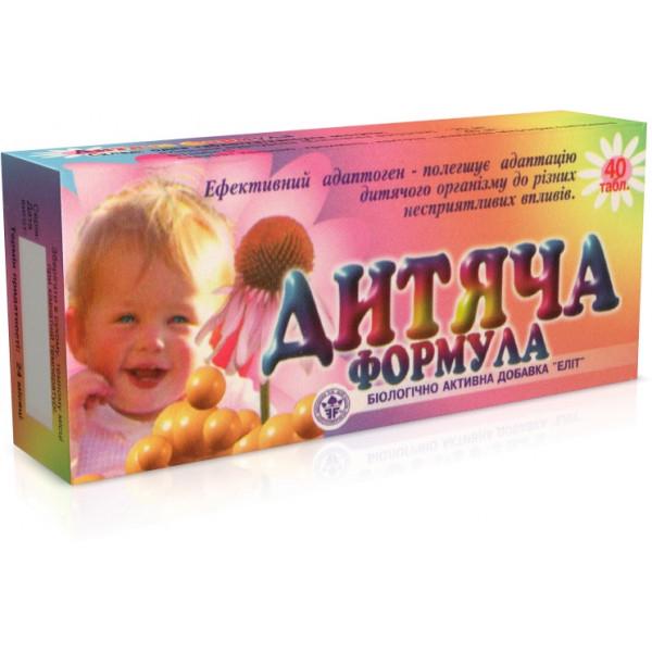 Комплекс витаминно-минеральный Elit-Pharm Детская формула 40 таб. (000025316)