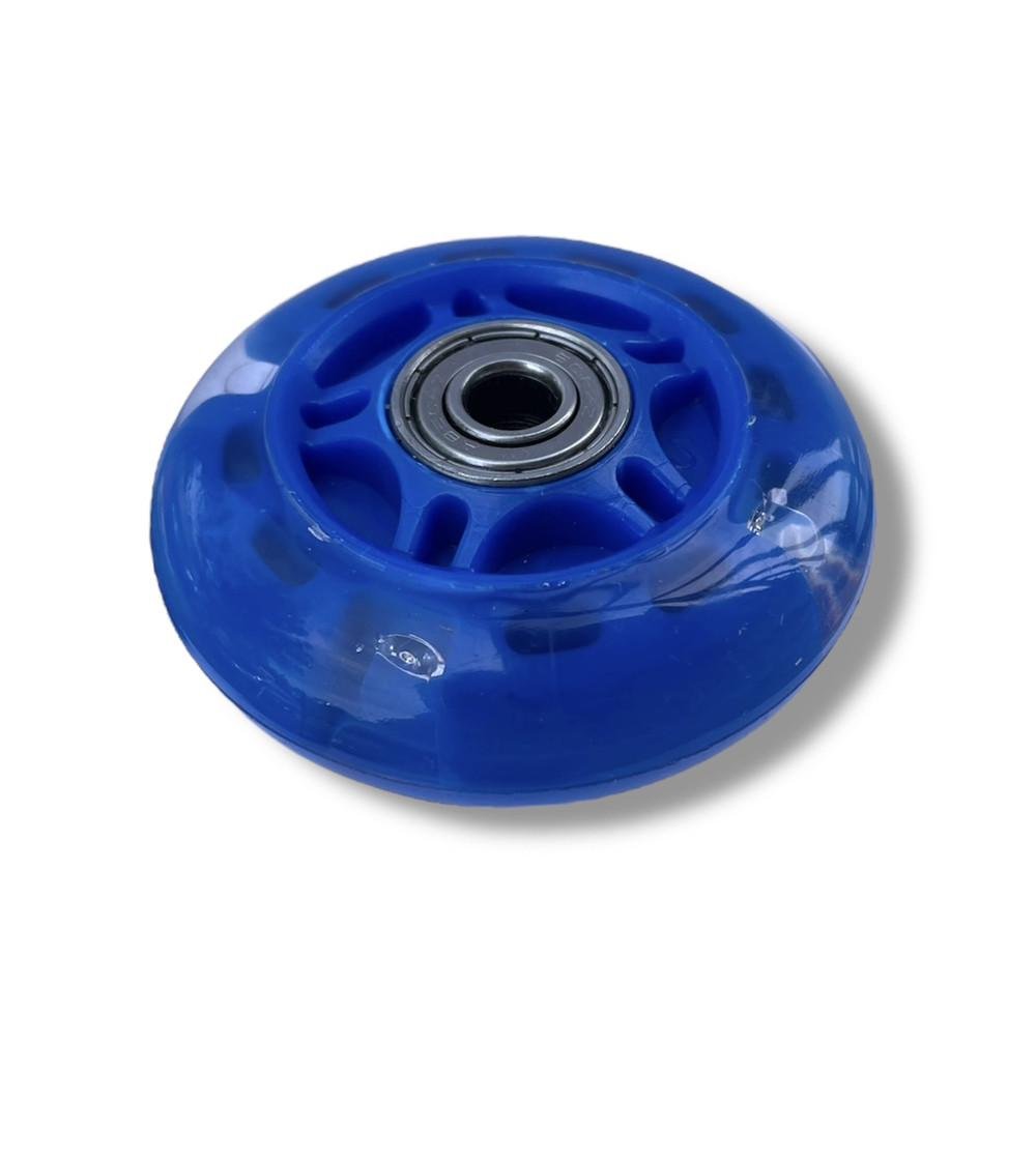 Колесо для самоката/роликів підшипники ABES-7 зі світлом 69 мм Синій - фото 4