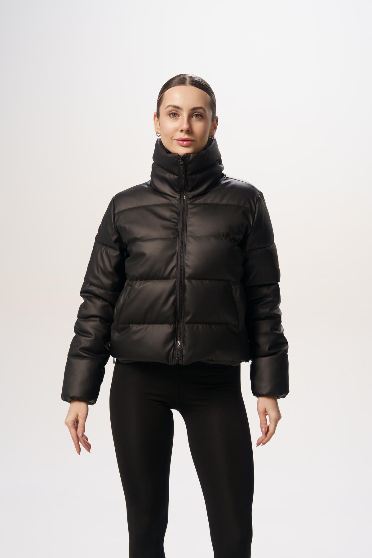 Куртка женская короткая Intruder Lolita весенне-осенняя M-L Черный (1614676979) - фото 3 Куртка женская короткая Intruder Lolita весенне-осенняя M-L Черный (1614676979) - фото 3