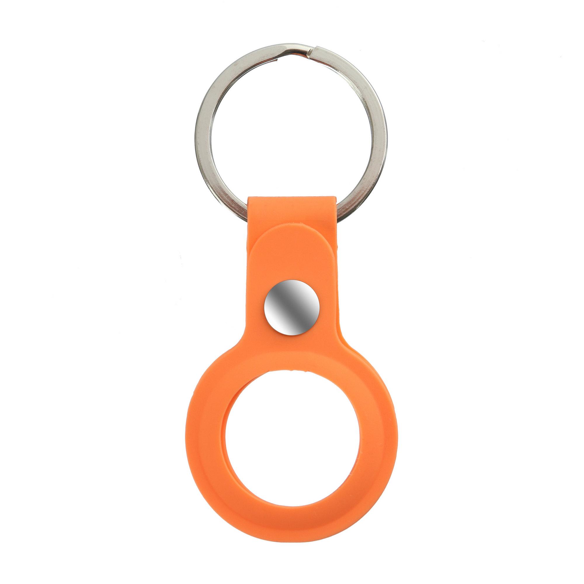 Чехол-брелок ArmorStandart для AirTag Silicone Ring with Button Orange (ARM59154)