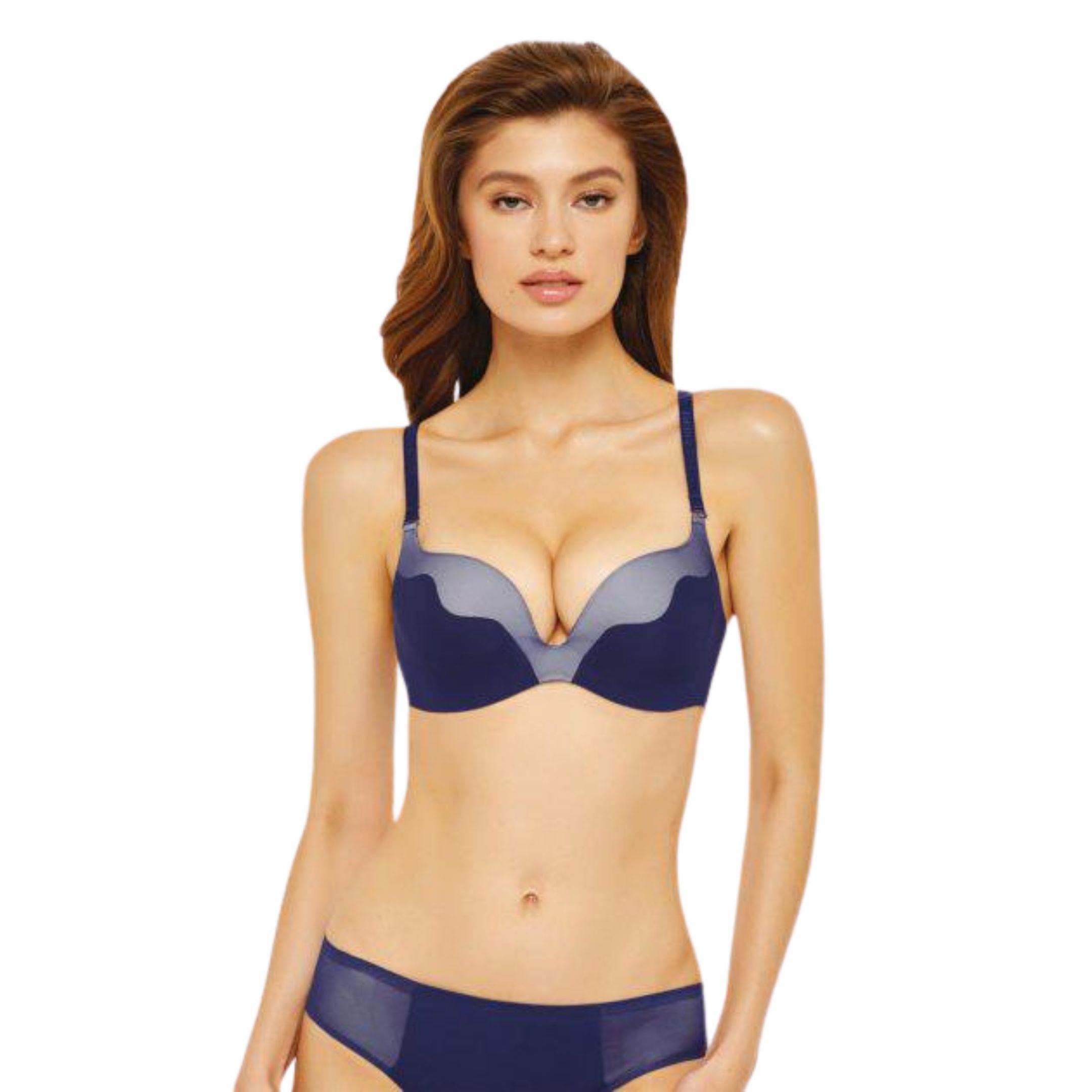 Бюстгальтер push-up Marc & André A8-2648 Синий Бюстгальтер push-up Marc & André A8-2648 Синий