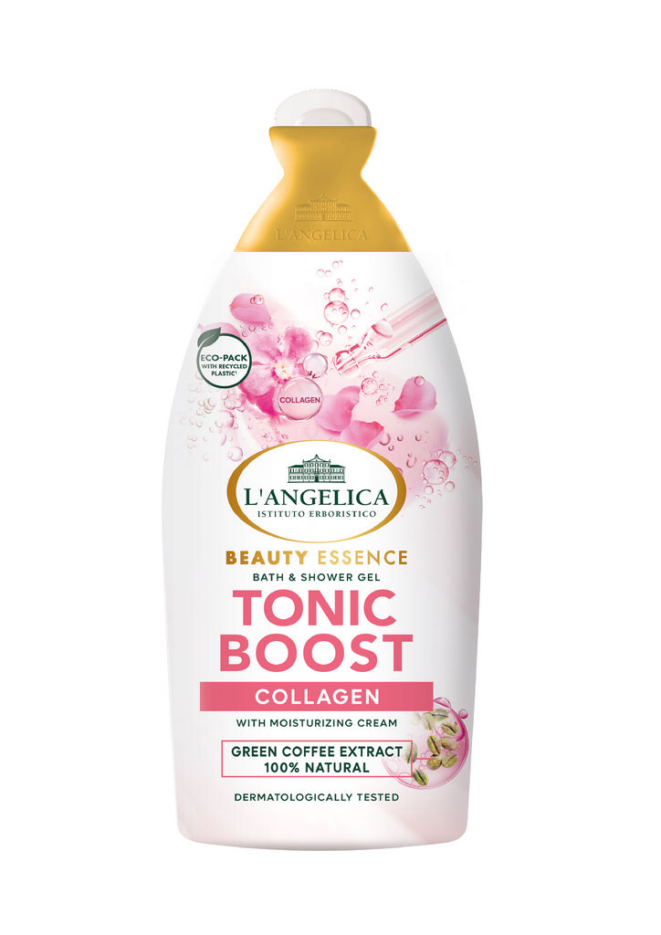 Крем-гель для душа с коллагеном L'Angelica Beauty Essence Tonic Boost 500 мл (23289956)