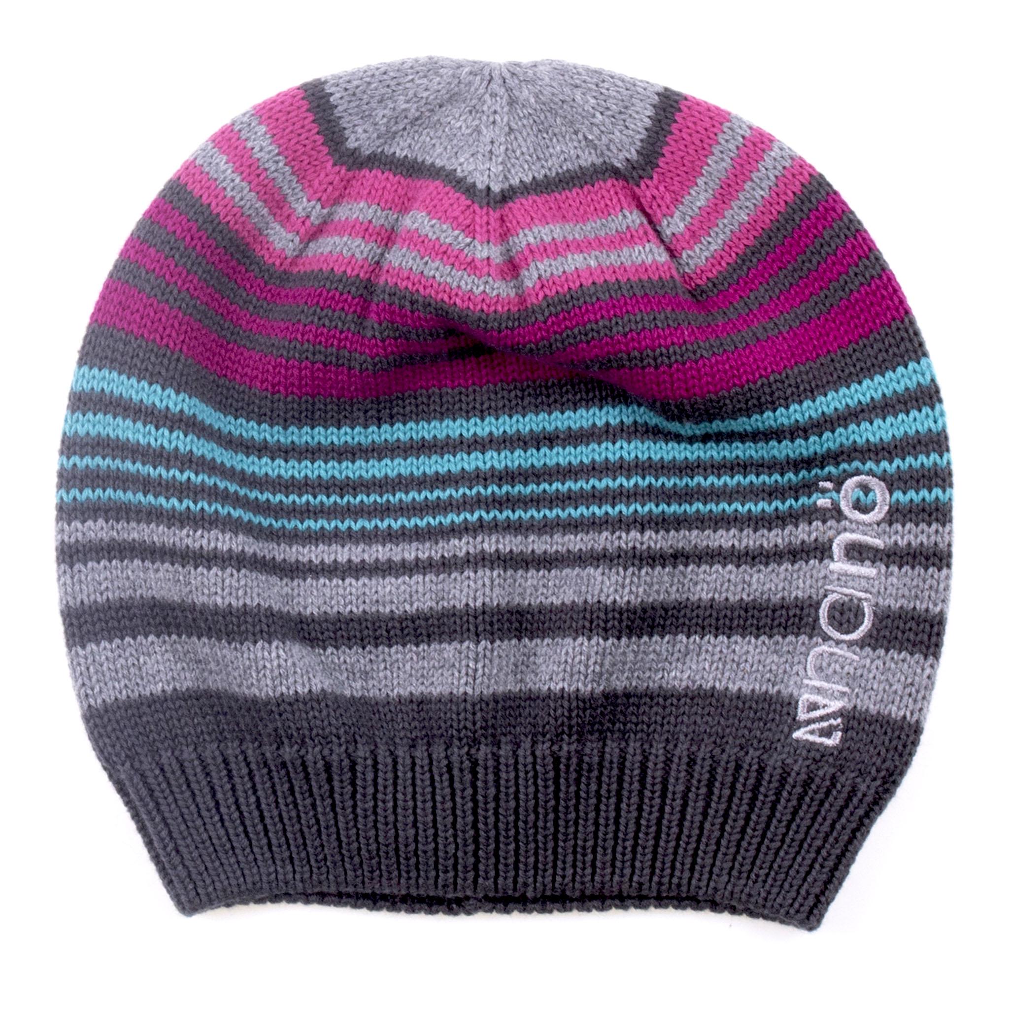 Шапка вязаная для девочки Nano F18TUT202 демисезонная 49-51 см Серый (F18TUT202-DeepGray-2/4)