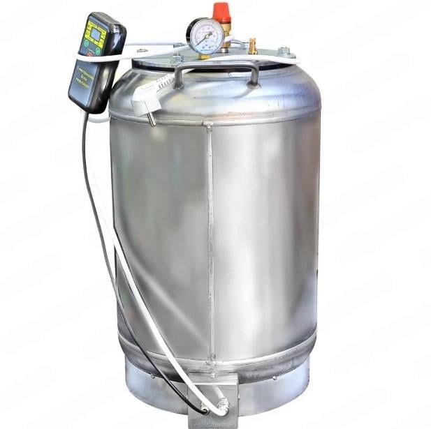 Автоклав СовеК фланцевий електричний із нержавіючої сталі ЛАН 42 л 32 банки/0,5 л (32НФЕ) - фото 3 Автоклав СовеК фланцевий електричний із нержавіючої сталі ЛАН 42 л 32 банки/0,5 л (32НФЕ) - фото 3