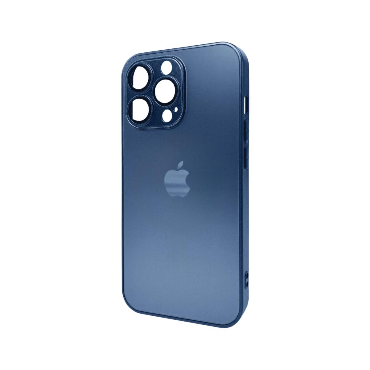 ᐉ Противоударный чехол для Apple iPhone 12 Pro Max AG Glass Matt Frame  Color / Navy Blue • Купить в Киеве, Украине • Лучшая цена в Эпицентр