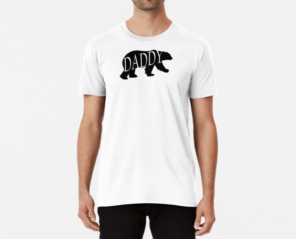 Футболка мужская Stedman Медведь "Daddy" М Белый (ПАПА31-8) Футболка мужская Stedman Медведь "Daddy" М Белый (ПАПА31-8)
