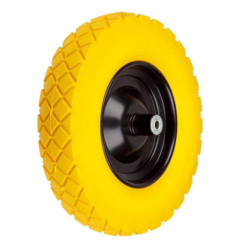 Колесо полиуретановое 4,0х8 o/d 20 на тачку Budmonster 01-011 01-058 (84903) - фото 3