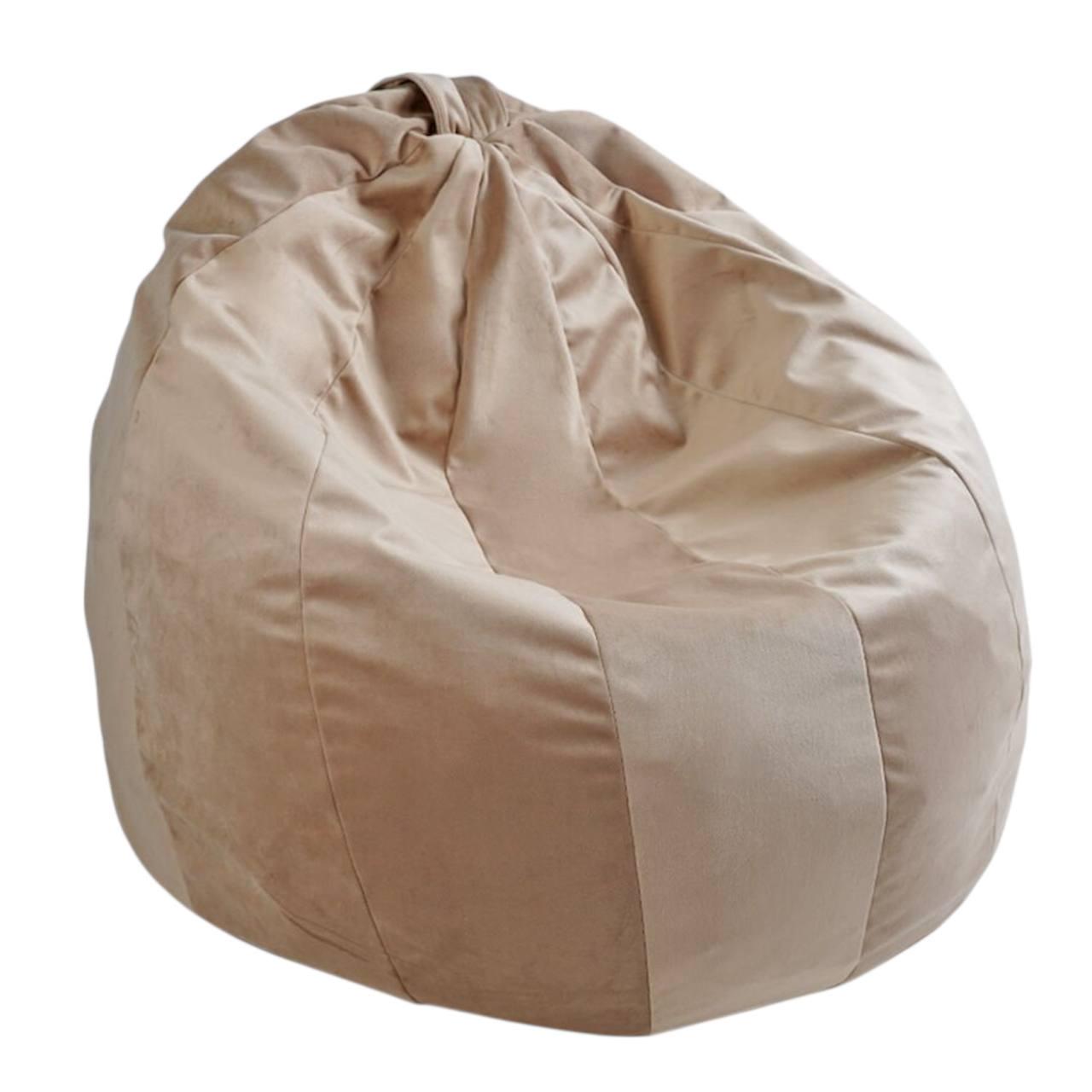 Крісло-мішок "Груша" 80356 Бежевий - фото 1 Крісло-мішок "Груша" 80356 Бежевий - фото 1