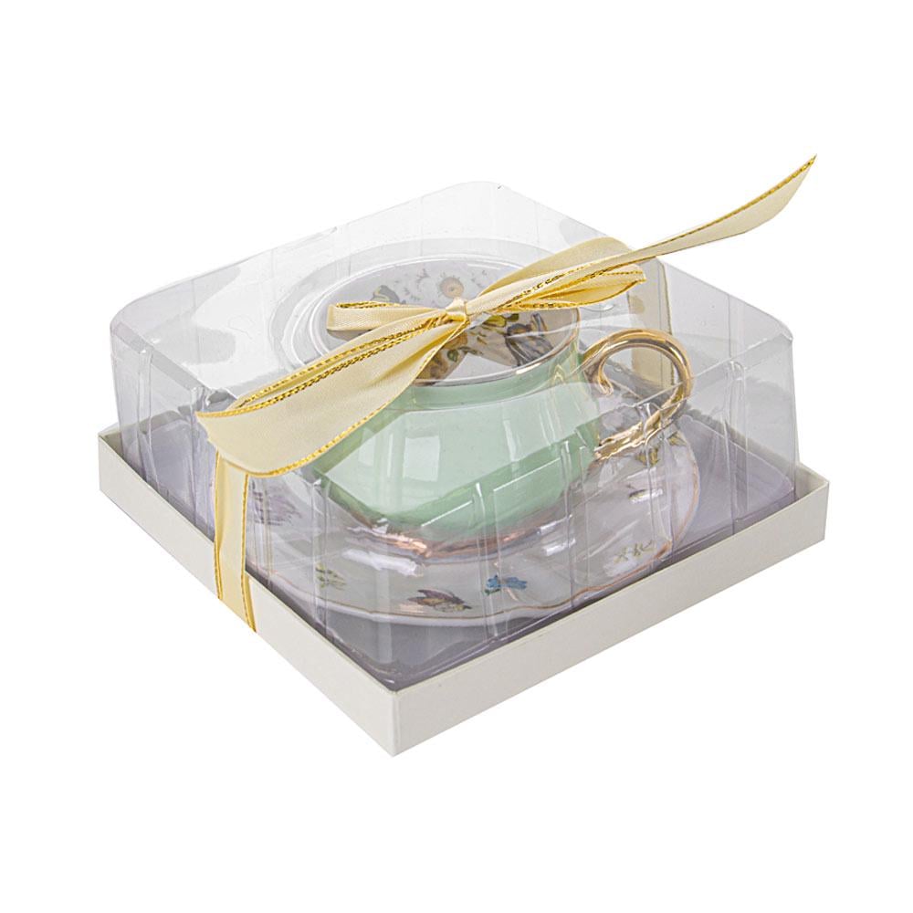 Чашка чайная фарфоровая с блюдцем Lefard 975-031 200 мл - фото 4 Чашка чайная фарфоровая с блюдцем Lefard 975-031 200 мл - фото 4