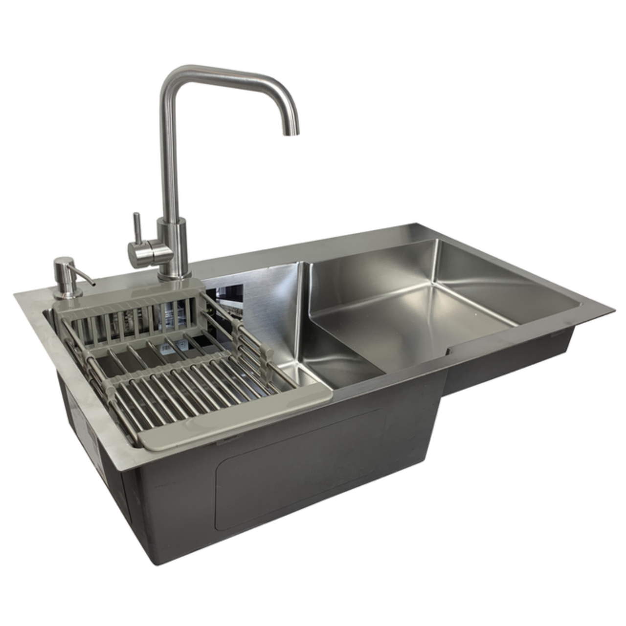 Комплект кухонной мойки Kroner KRP Gebürstet 7848LHM 3,0/1,0 мм (2456492372)