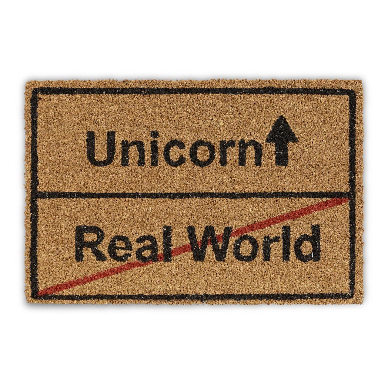 Коврик Relaxdays Unicorn Real World кокосовое волокно 60x40 см (10022242)