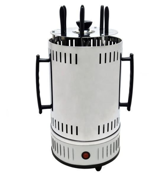 Электрошашлычница Domotec BBQ MS-7782 1000 Вт Белый (513324)