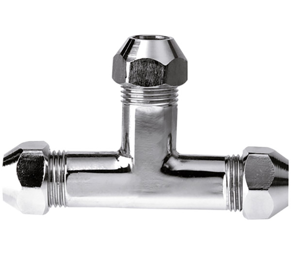 Трійник цанговий Remer три цанги 10x10x10 mm (126T101010)