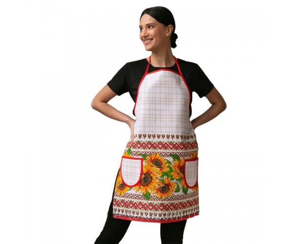 Фартук льняной Хуторянка 75х55 см (122218)
