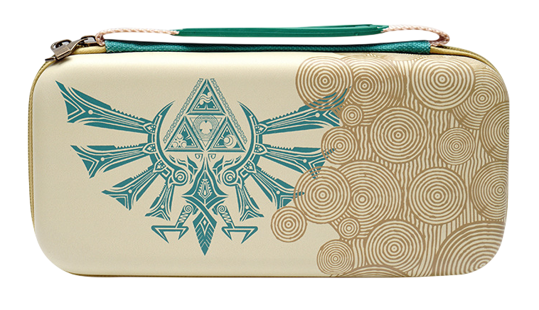 Сумка-чохол захисна для Nintendo Switch/Switch OLED Zelda Tears of the Kingdom Yellow (id_9320)