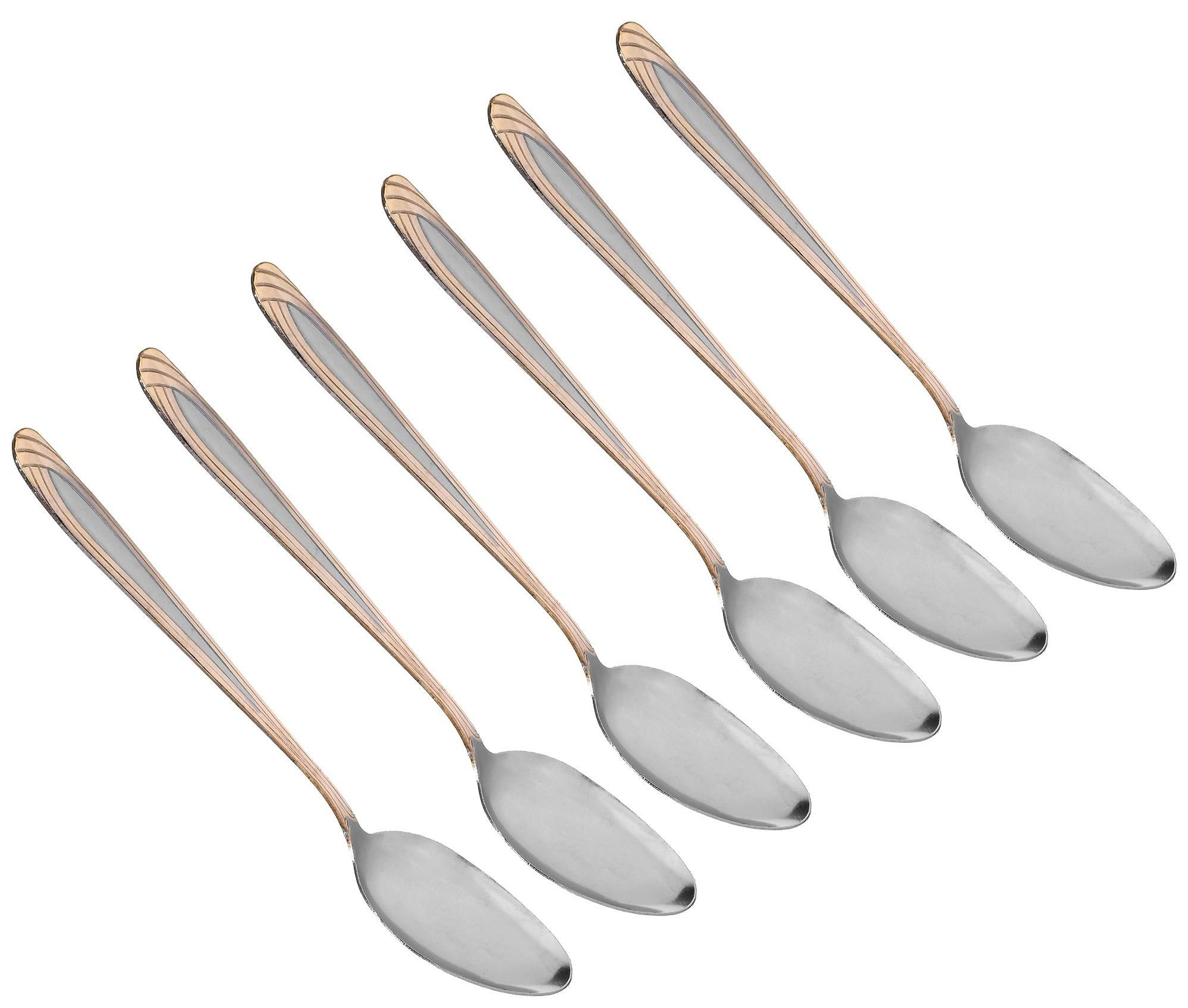 Набор столовых ложек из нержавеющей стали Stenson Oro 6 шт. (30453)