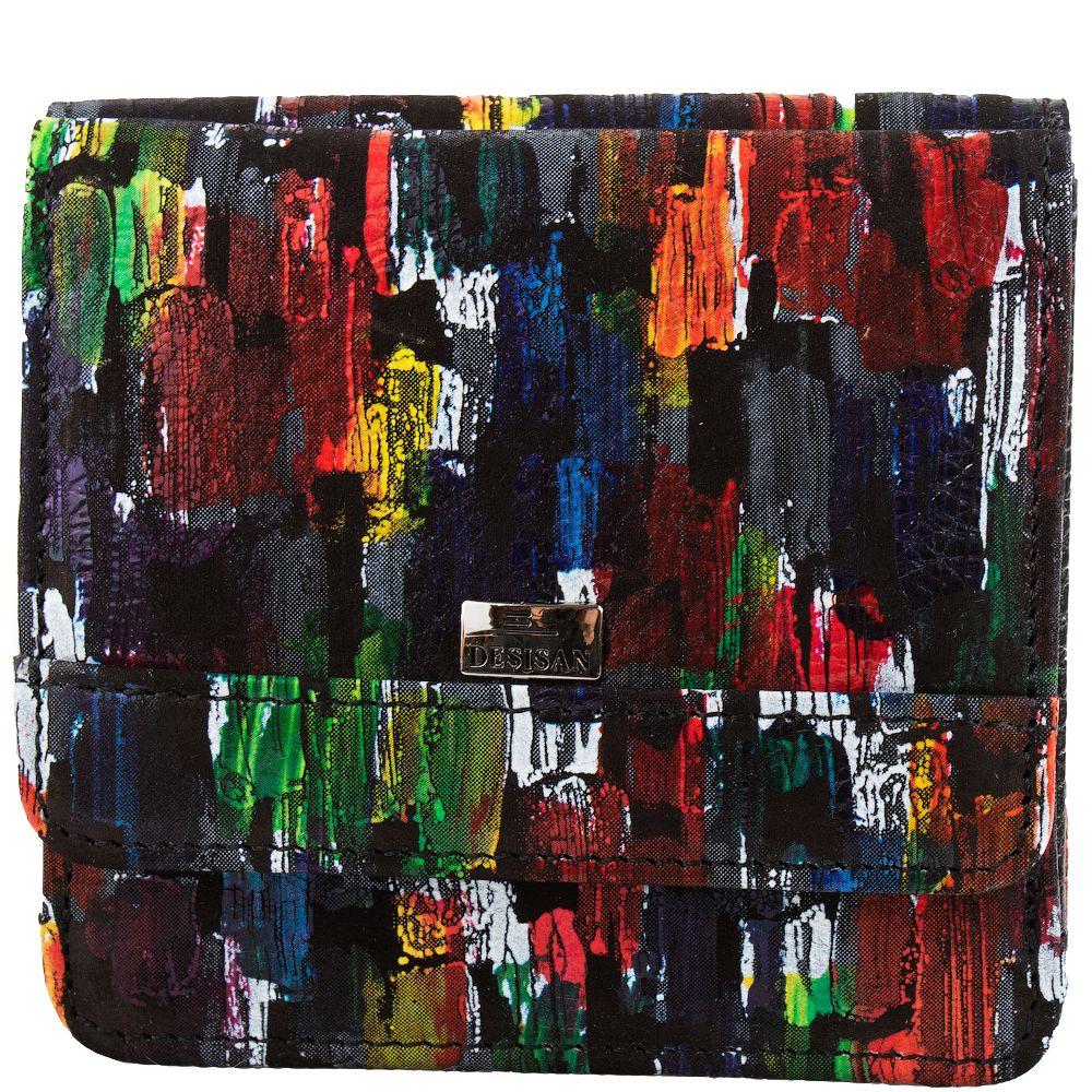 Кошелек женский кожаный DESISAN 4208 Разноцветный - фото 2 Кошелек женский кожаный DESISAN 4208 Разноцветный - фото 2