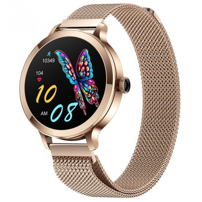 Смарт-часы UWatch Smart VIP Lady Pro Gold с сенсорным дисплеем Золоий (102-96-1571) Смарт-часы UWatch Smart VIP Lady Pro Gold с сенсорным дисплеем Золоий (102-96-1571)