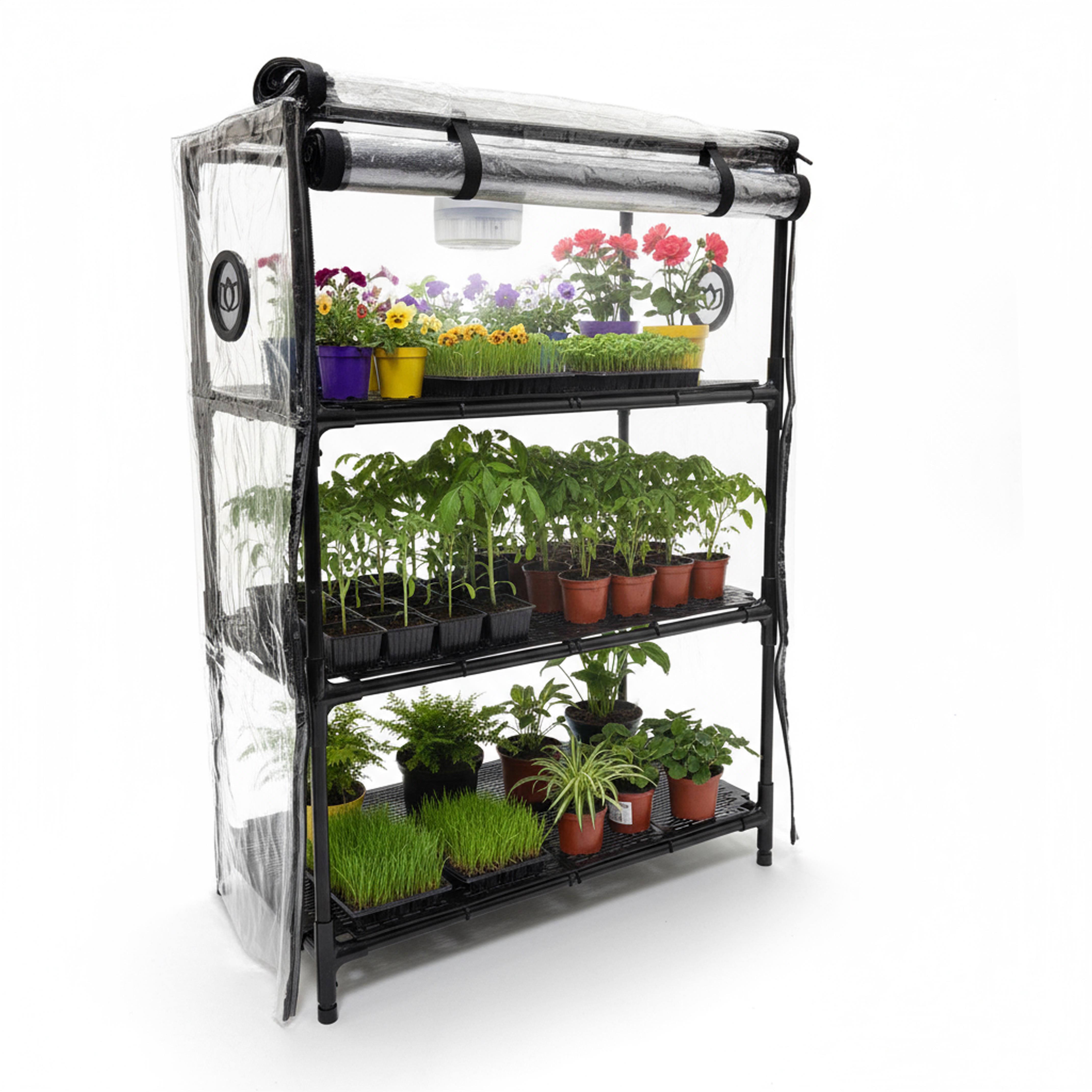 Пророщував для розсади Fogel 3х рівневий з автоматичним зволожувачем BIOM (29676812) Пророщував для розсади Fogel 3х рівневий з автоматичним зволожувачем BIOM (29676812)