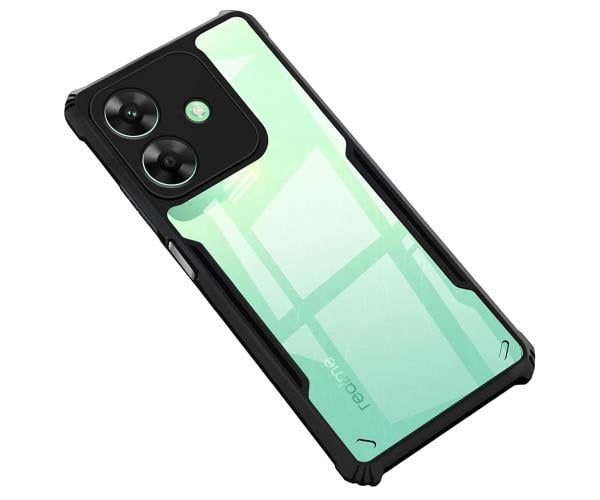 Противоударный чехол - накладка Acryl Armor Shell для Realme C61, Black