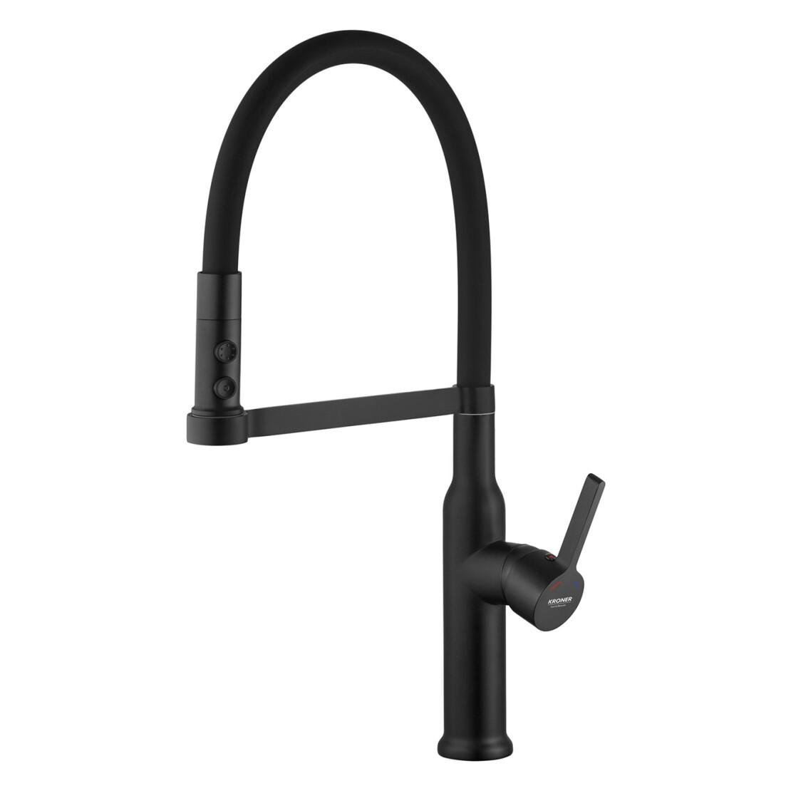 Змішувач для кухні Kroner KRP Ersel SCH03112BLK (CV035578) Змішувач для кухні Kroner KRP Ersel SCH03112BLK (CV035578)