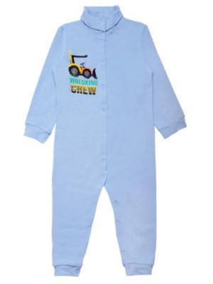 Комбинезон детский хлопковый для мальчика Gabbi КВ-19-31-1 Технобой 80 см Голубой (11806) Комбинезон детский хлопковый для мальчика Gabbi КВ-19-31-1 Технобой 80 см Голубой (11806)