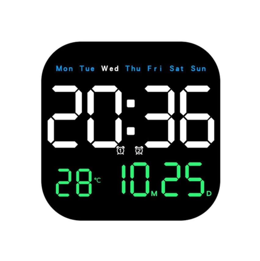 Часы настенные электронные с пультом от USB WL-6650