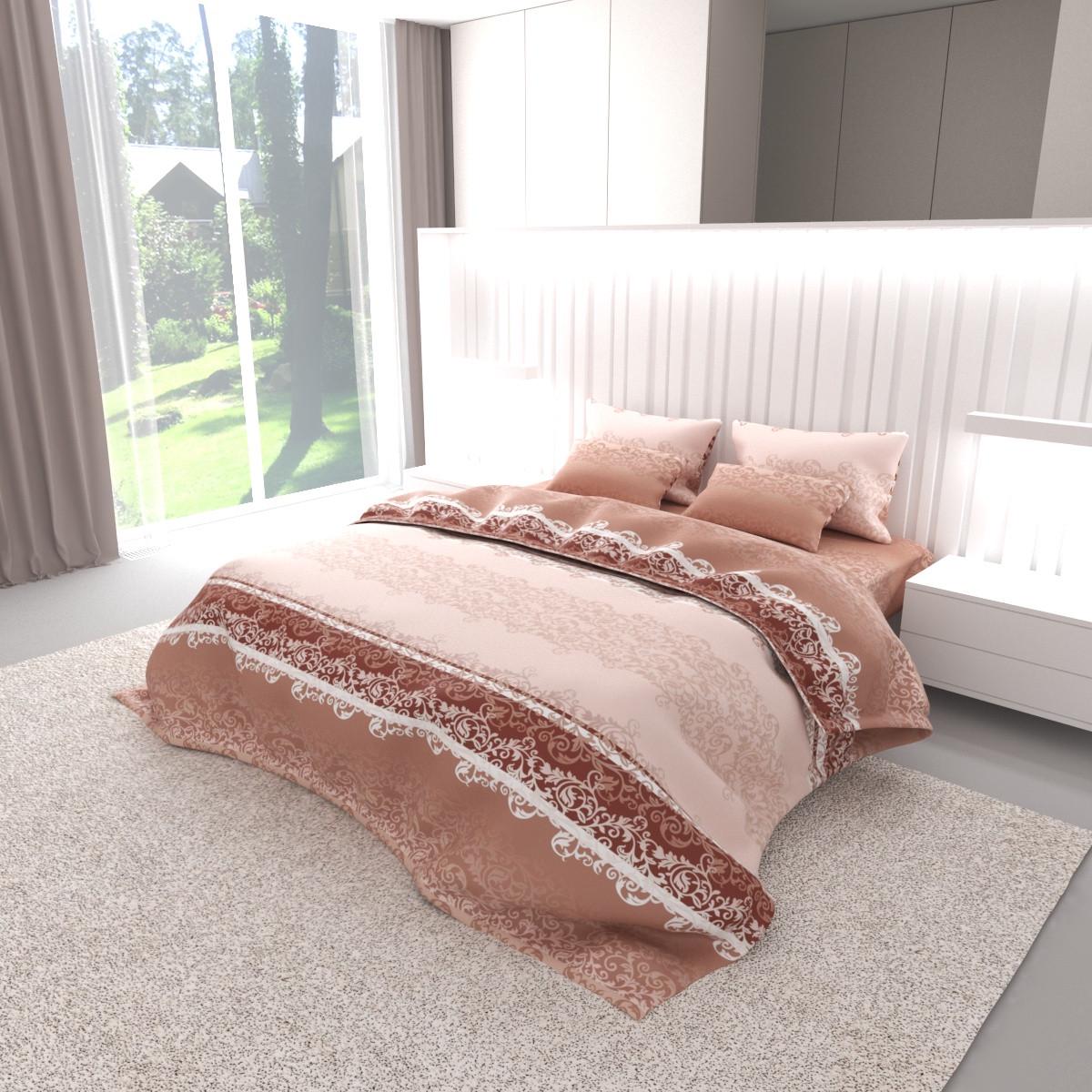 Простирадло Вілена Ласка бязь євро 220х220 см