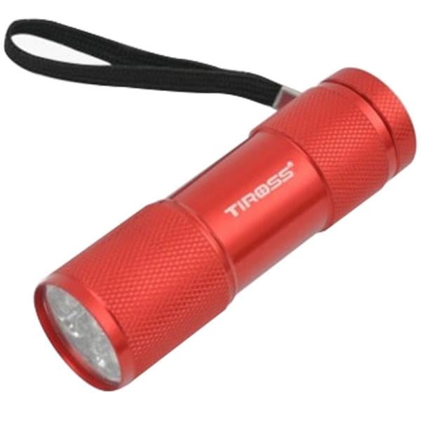 Фонарик светодиодный портативный Tiross TS-733 3AAA Red (000542788)