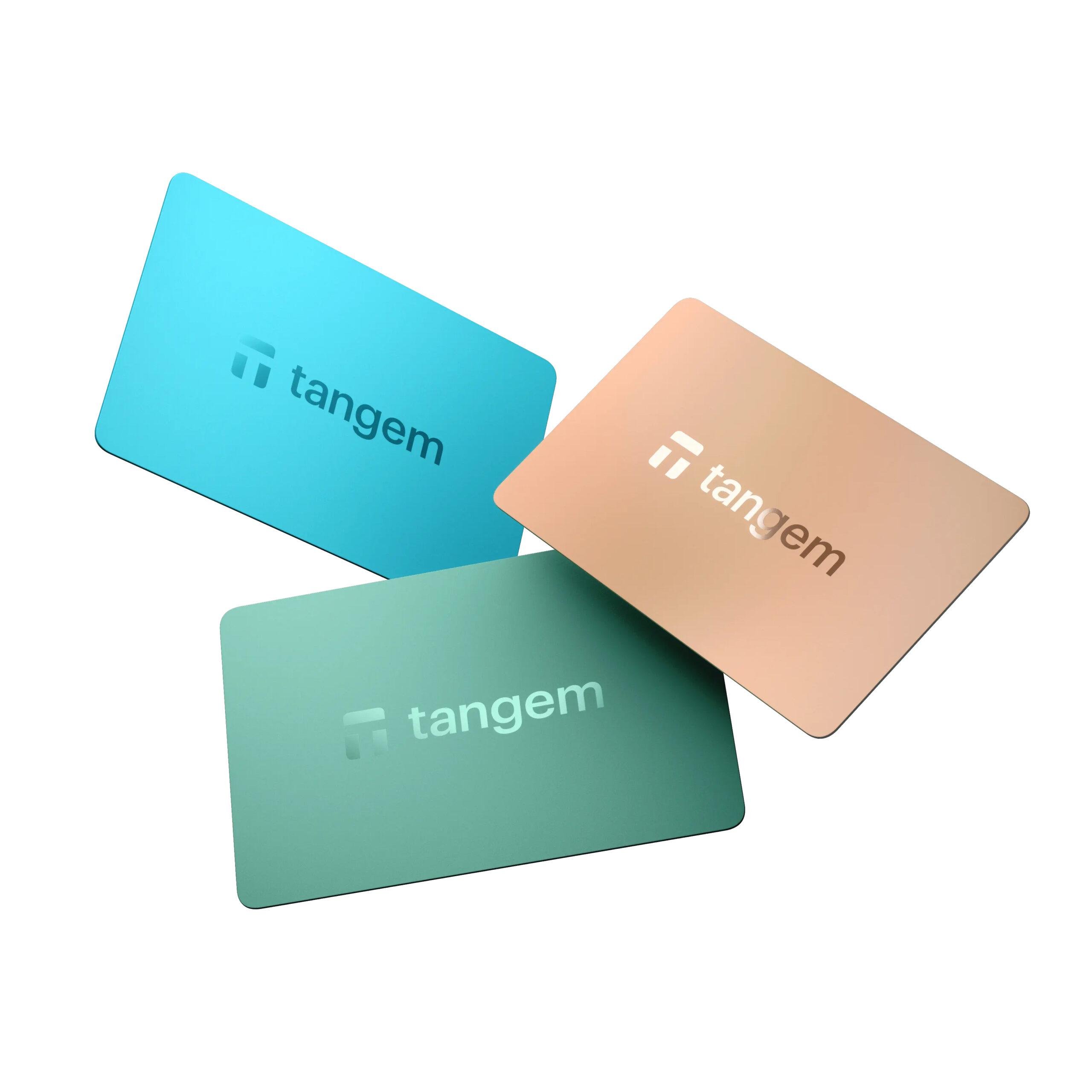 Криптокошелек Tangem Wallet 2,0 Trendy Pastel 3 шт. (TG128X3-TP)