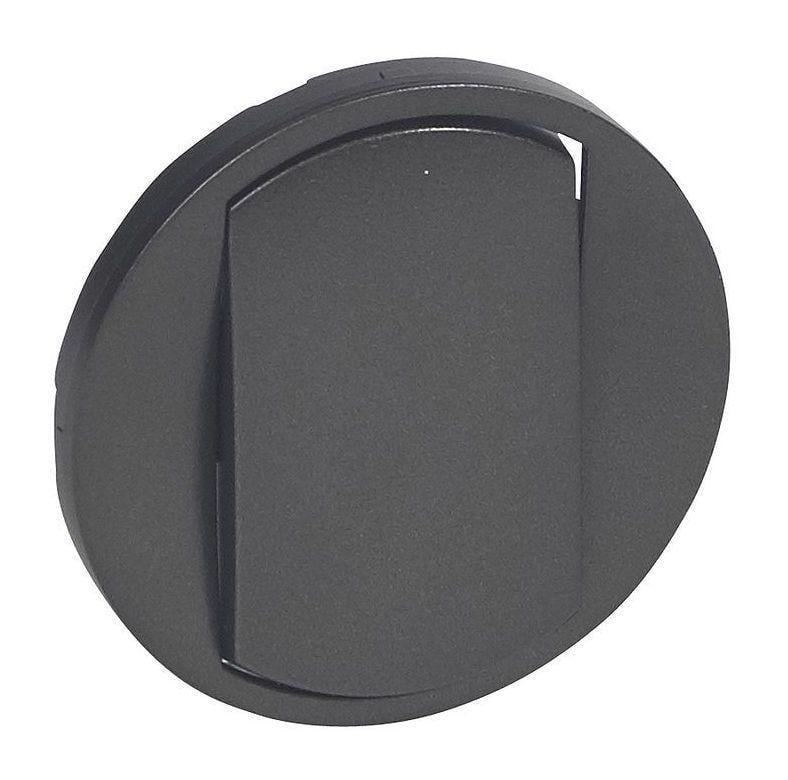 Панель выключателя Legrand Celiane одноклавишного Графитовый (25877270)